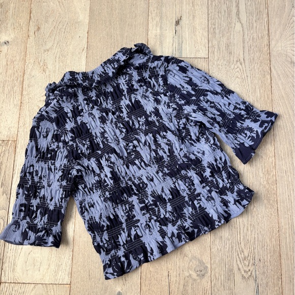 Maeve Ruffle Button-Front Top - Picture 7 of 7